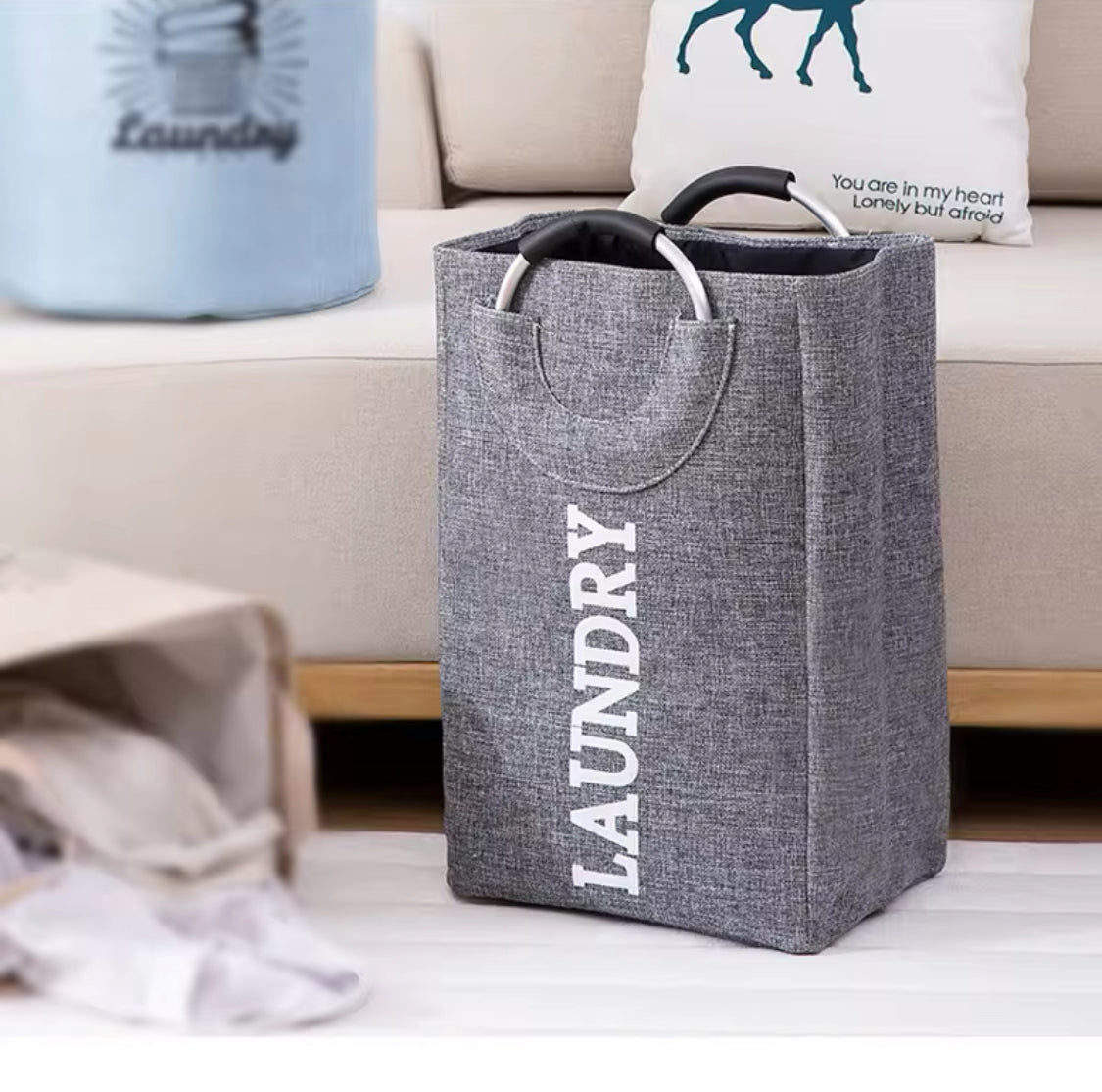 Foldable Storage Clothes Basket, Quilt Storage Bag, Clothes Storage Bag Sorter Bin Foldable Storage Clothes Basket, Quilt Storage Bag, Clothes Storage Bag Sorter Bin